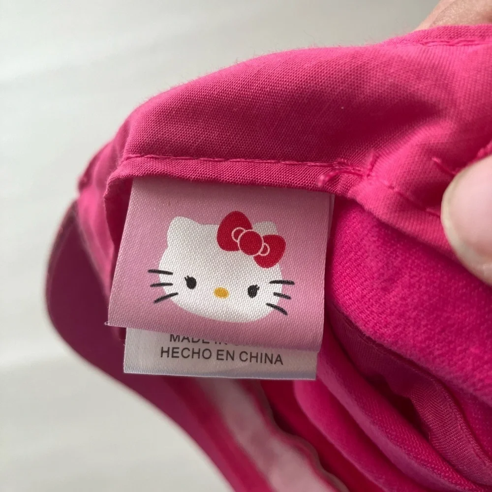 Hello Kitty Youth Pink Hat with Sequin Bill Cadet‎ Style Clean